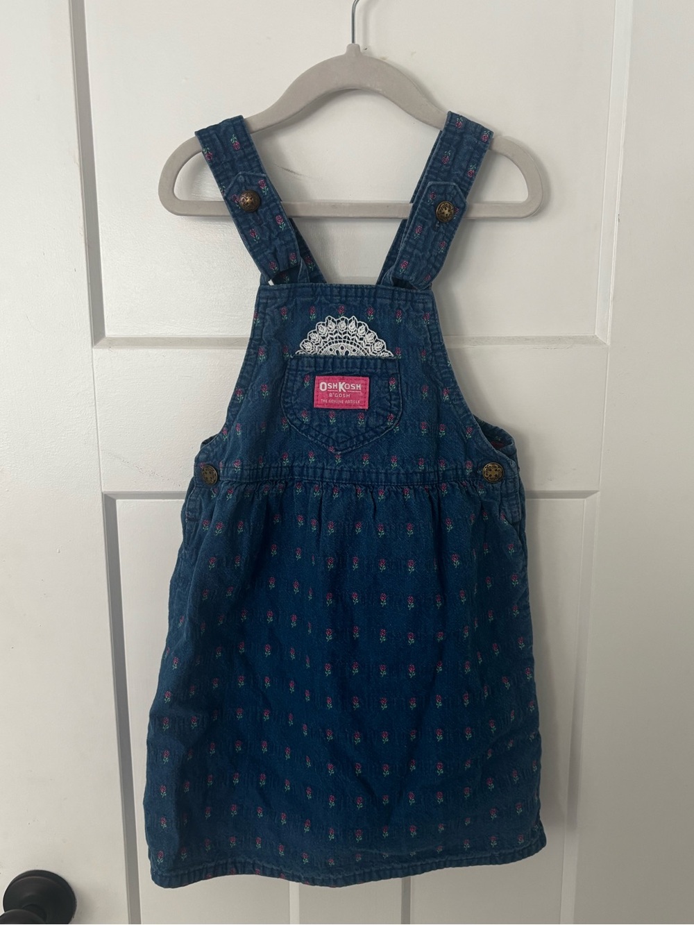 Vintage OshKosh B'gosh Denim Overall Dress